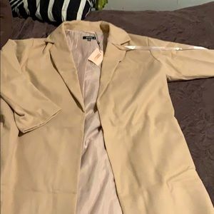Split side midaxi coat